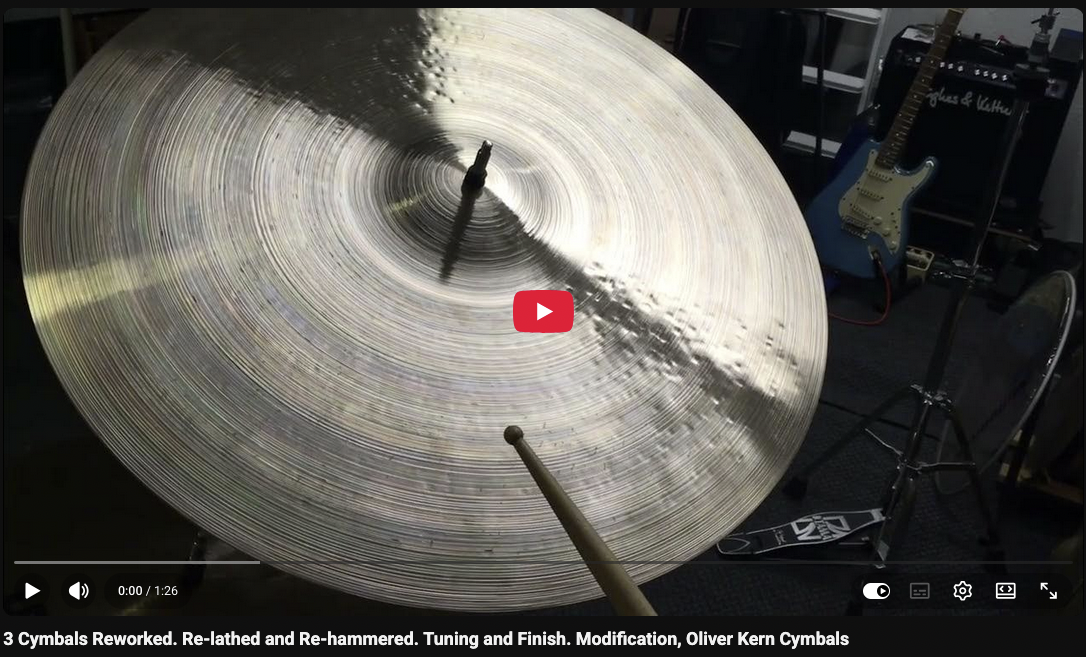 3 Cymbals reworked